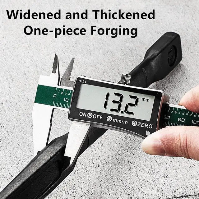 Alt view image 3 of 7 - Yankok 8in. Flat Chisel with Hand Guard Green, 0.75in. Cut 7.87in. Handle Chrome Vanadium Alloy Steel, Flat-oval Shape Heavy Duty for Brick Masonry Concrete Hardwood