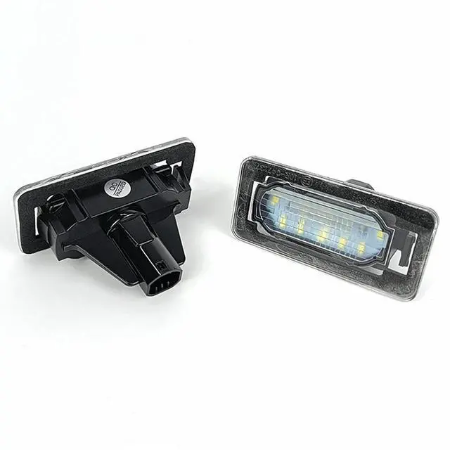 Alt view image 5 of 7 - Yankok LED License Plate Lights Compatible with Toyota Corolla 20142019 11th Gen E170 L LE LE S SE XSE ZRE172 6000K White Tag Lamp Replacement