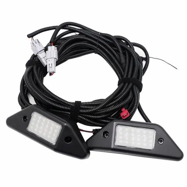 Alt view image 4 of 7 - Yankok LED Cargo Bed Lighting Kit Compatible with Toyota Tundra 2014-2021 Tacoma 2016-2019 with Wiring Harness 24 SMD Trunk Lights PT948-35160