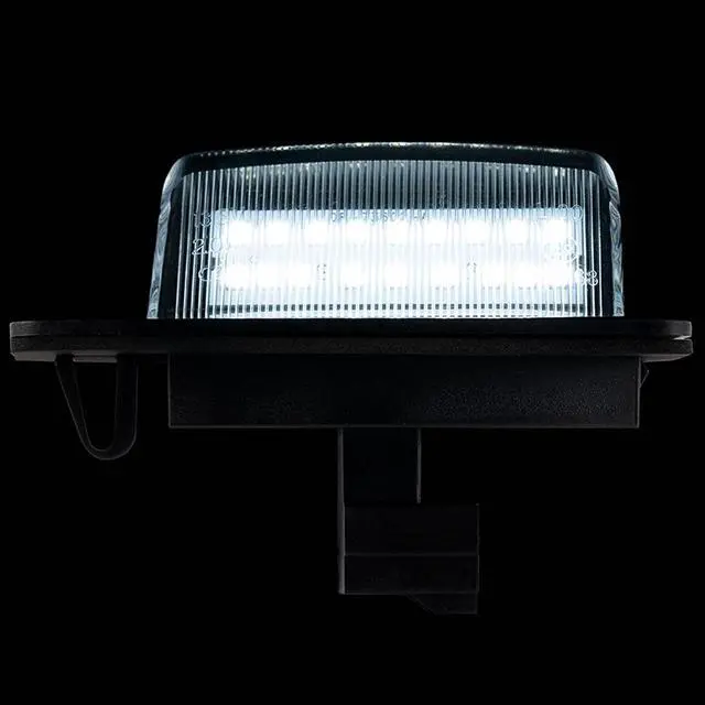Alt view image 2 of 7 - Yankok LED License Plate Lights Compatible with Outlander MK2/MK3 2006-2021, Eclipse MK3/MK4 2000-2012, Lancer 2007-2017, Galant 2007-2017, Xpander 2017-2021
