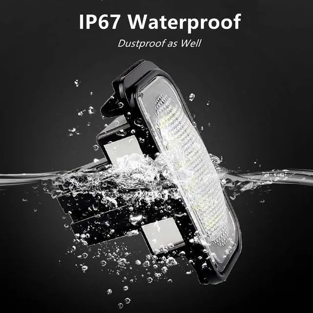 Alt view image 4 of 7 - Yankok LED License Plate Lights Compatible with Mercedes Benz W203 C-Class Sedan 2001-2007, R230 SL-Class 2001-2011, W209 CLK-Class 2002-2009, 2 Pack 6500K White Canbus Error Free