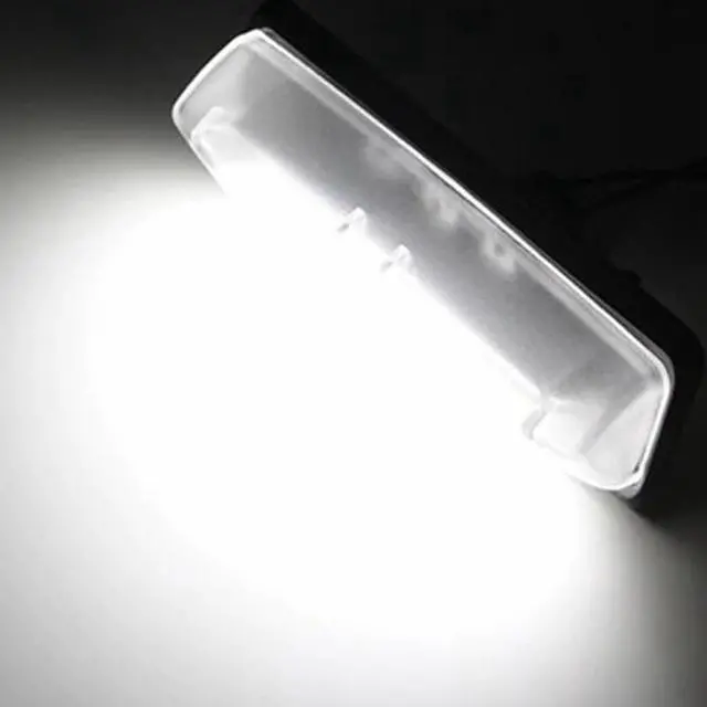 Alt view image 2 of 7 - Yankok LED License Plate Lights Compatible with Toyota Camry Echo Prius Sienna Yaris Sedan and Lexus ES300/330 GS300/400/430 IS200/300 LS430 RX300/350/400