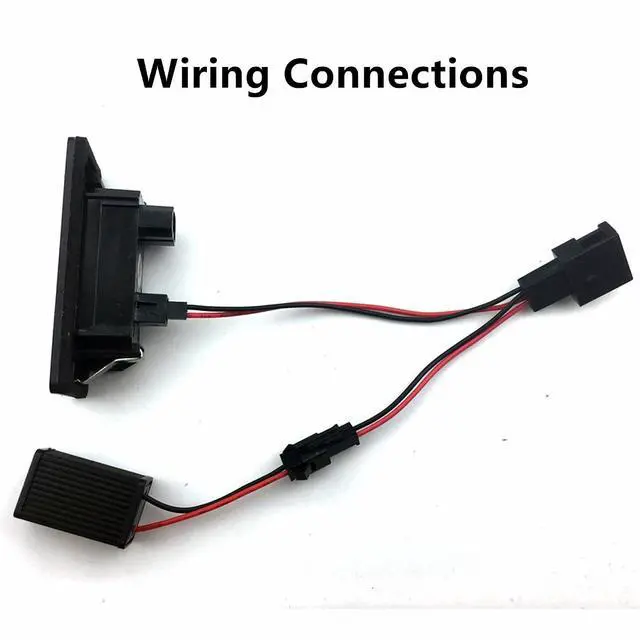 Alt view image 7 of 7 - Yankok LED License Plate Lights for Audi A1 A4 A5 A6 A7 B8 Q5 S5 RS5 TT TTRS Avant Allroad Sportback, 24SMD Xenon White, Come with Decoder Error Free, 4G0943021A 8T0943021