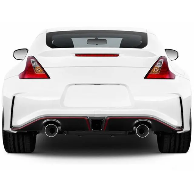Alt view image 7 of 7 - Yankok LED Rear Bumper Light for 370Z 2009-2021 Juke 2013-2017 Sentra 2017-2019 Integrated with Sequential Turn Signal, Brake Light, Fog Light and Reverse Light Smoked Tinted