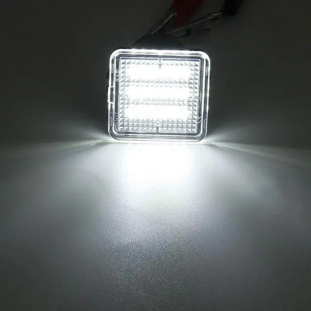 Alt view image 2 of 7 - Yankok LED License Plate Lights for Tundra 2012-2021 and Tacoma 2016-2022 Pickup Truck 6500K Xenon White Tag Lamp Assembly OE Replacement