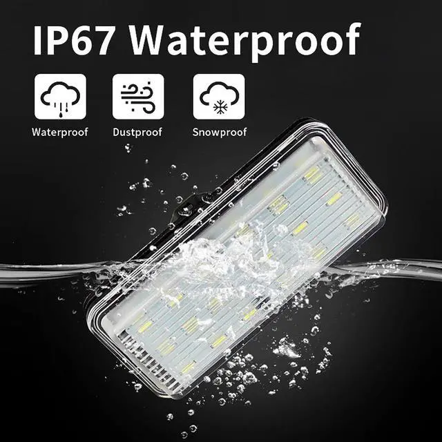 Alt view image 3 of 7 - Yankok LED License Plate Lights For Lexus GX470 LX470 LX570 and Toyota Land Cruiser J100/120/200 Mark X 18 SMD 6500K Xenon White Tag Lamp Replacement