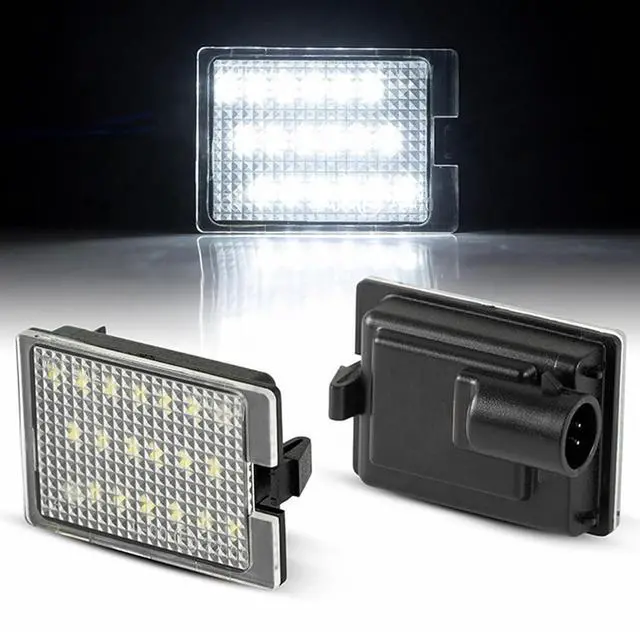 Main image of Yankok LED License Plate Lights Compatible with Dodge Durango 2014-2025 All Body Trims, 6000K Diamond White Tag Lamp Assembly Replacement