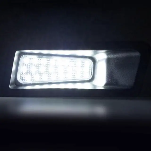 Alt view image 2 of 7 - Yankok LED License Plate Lights Compatible with Dodge Ram 1500 2019-2024 with Housing (NOT FIT 1500 Classic, 2500 and 3500)