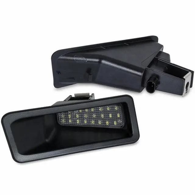 Alt view image 6 of 7 - Yankok LED License Plate Lights Compatible with Dodge Ram 1500 2019-2024 with Housing (NOT FIT 1500 Classic, 2500 and 3500)