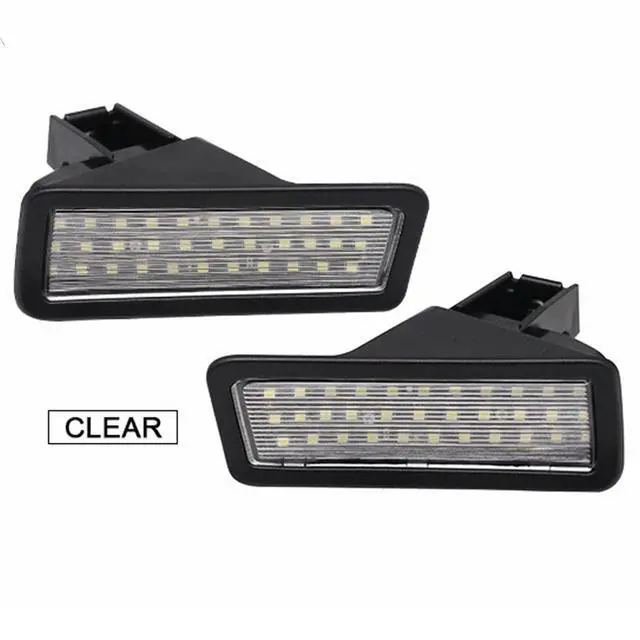 Alt view image 5 of 6 - Yankok LED License Plate Lights Compatible with Dodge Ram 1500 2019-2024 w/o Housing (NOT FIT 1500 Classic, 2500 and 3500)