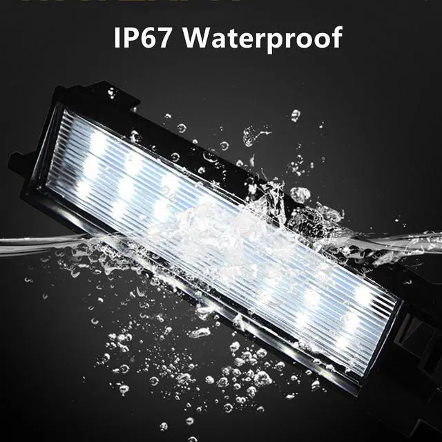 Alt view image 3 of 7 - Yankok LED License Plate Lights Compatible with Toyota RAV4 Corolla Avalon Yaris Scion IQ IM 6000K 18-SMD Xenon White Tag Lamps Assembly