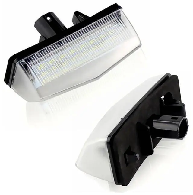 Main image of Yankok LED License Plate Lights Compatible with Toyota RAV4 Prius Venza C-HR Matrix Scion tC and Lexus CT200h NX200t/300h RX200t/450h IS300 Wagon 6000K Diamond White Tag Lamp Assembly