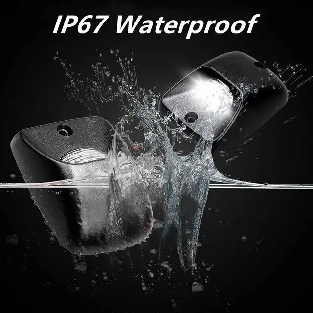 Alt view image 4 of 7 - Yankok LED License Plate Lights for Tacoma 1995-2004 1st Gen N140 N150 N160 N170 N190 All Models Pickup 6500K Xenon White OE Upgrade Tag Lamp Assembly 2 Pack