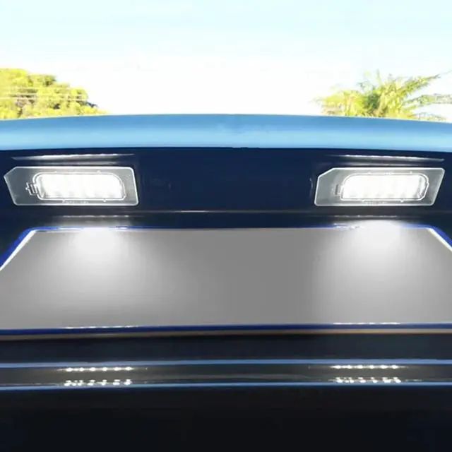 Alt view image 6 of 7 - Yankok LED License Plate Lights Compatible with Mitsubishi Outlander Sport 2011-2020 3rd Gen, Outlander PHEV 2018-2020, RVR 2010-2020 3rd Gen, ASX 2010-2020 1st Gen