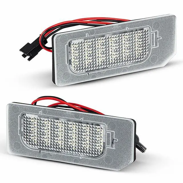 Alt view image 5 of 7 - Yankok LED License Plate Lights Compatible with Mitsubishi Outlander Sport 2011-2020 3rd Gen, Outlander PHEV 2018-2020, RVR 2010-2020 3rd Gen, ASX 2010-2020 1st Gen