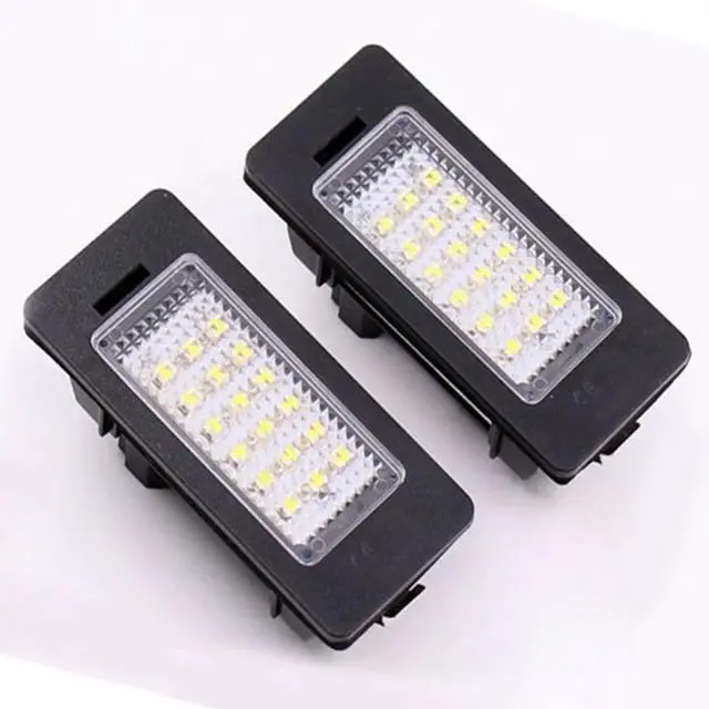 Alt view image 7 of 7 - Yankok LED License Plate Lights Compatible with Bimmer 1 3 4 5 Series E82 E88 E90 E91 E92 E93 E39 E60 E61 E70 E71 E72 X1 X3 X5 X6 M3 M4 Tag Lamp Assembly 6000K Canbus Error Free 2 Pack
