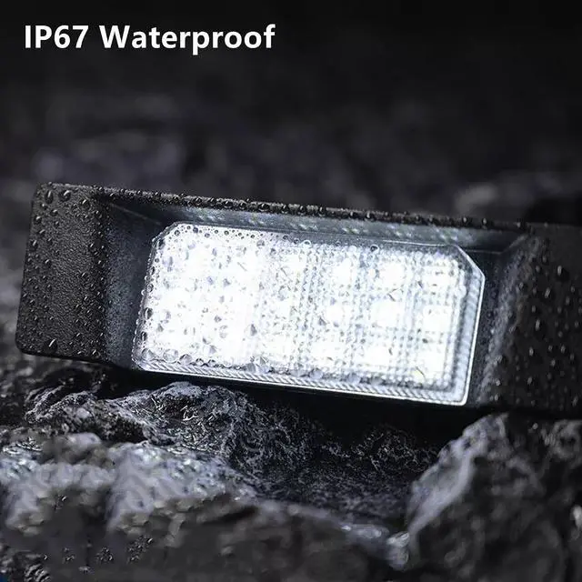 Alt view image 3 of 7 - Yankok LED License Plate Lights Compatible with Toyota GR86 2021-2025 ZN8 and Subie BRZ 2021-2025 ZD8 2nd Gen, 6000K Diamond White Tag Lamp Assembly Replacement
