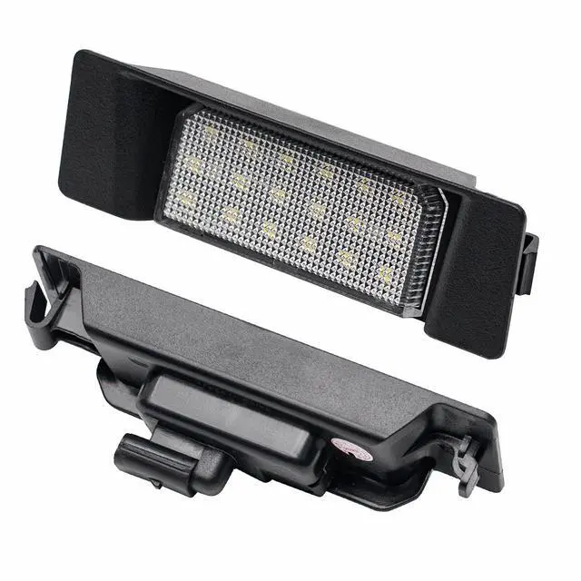 Alt view image 4 of 7 - Yankok LED License Plate Lights Compatible with Toyota GR86 2021-2025 ZN8 and Subie BRZ 2021-2025 ZD8 2nd Gen, 6000K Diamond White Tag Lamp Assembly Replacement