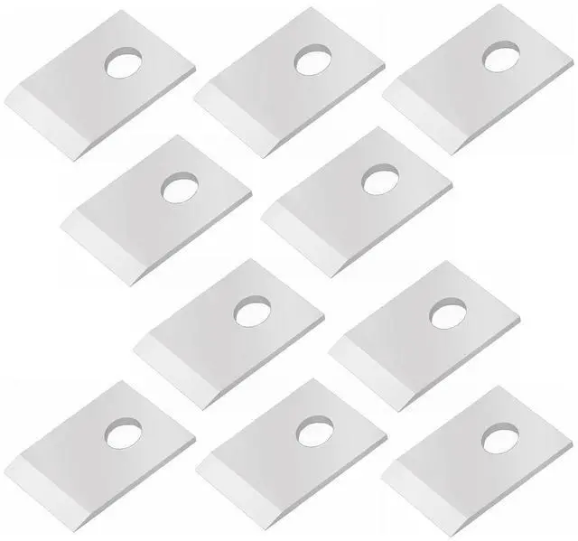 Main image of Yankok Pass Through Crimper Cutting Blades 10 Pack for Easy Thru Crimp Tools 8P Crimp and Cut SK5 Blade Replacement Size 0.40x0.54in. / 10x13.70mm