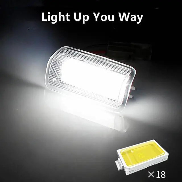 Alt view image 4 of 7 - Yankok LED Door Courtesy Lights for TYT Camry Avalon Highlander Sienna Tundra Sequoia Prius 86 Scion FR-S Subie BRZ Lexs IS ES GS GX LX LS RC RX