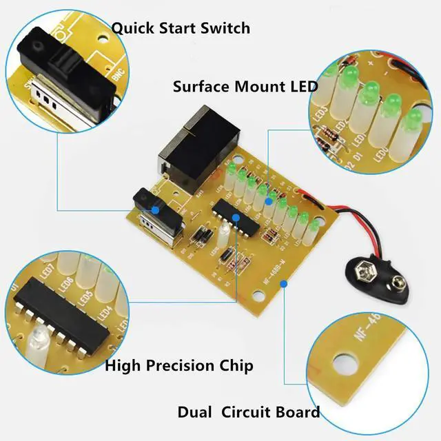 Alt view image 6 of 7 - Yankok LAN/USB Multi-Network Modular Cable Tester for Cat5/5e, Cat6, USB A/A, A/B, RJ45, RJ11, TIA-568A/568B, Token Ring and Telephone Cables