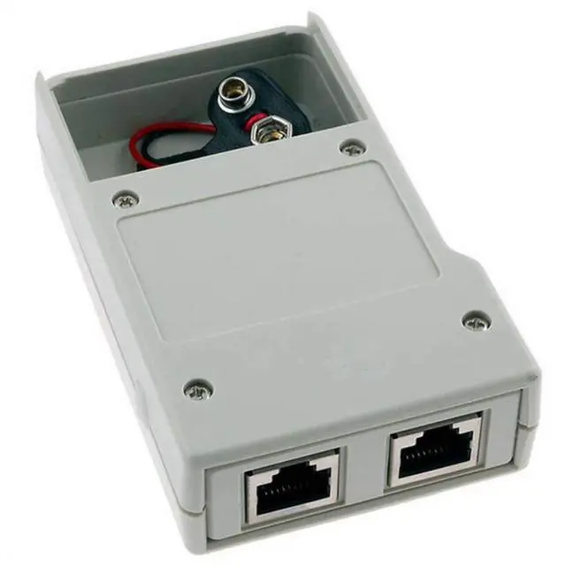 Alt view image 7 of 7 - Yankok LANtest Multi-Network Modular Cable Tester Kit for Cat5/5e Cat6, Coaxial, RJ45 RJ11, TIA-568A/568B, Token Ring and Telephone Cables
