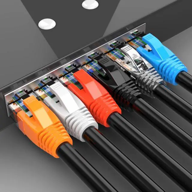 Alt view image 7 of 7 - Yankok OD 7.0mm RJ45 Strain Relief Boots 100 Pcs Black for OD 5.5~7.5mm CAT5/5e CAT6/6a and CAT7 Shielded and Unshielded Ethernet Cables Network Connectors Modular Plugs Snap On Protective Covers