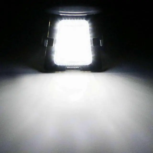 Alt view image 2 of 7 - Yankok LED License Plate Light for Wrangler JK 2007-2018 X Sahara Rubicon 3rd Gen 24 SMD LED 6500K Xenon White OE Upgrade Replacement