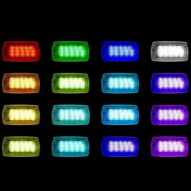Alt view image 3 of 7 - Yankok Colorful Door Courtesy Lights for TYT Camry Avalon Highlander Sienna Tundra Sequoia Prius 86 Scion FR-S Subie BRZ Lexs IS ES GS GX LX LS RC RX