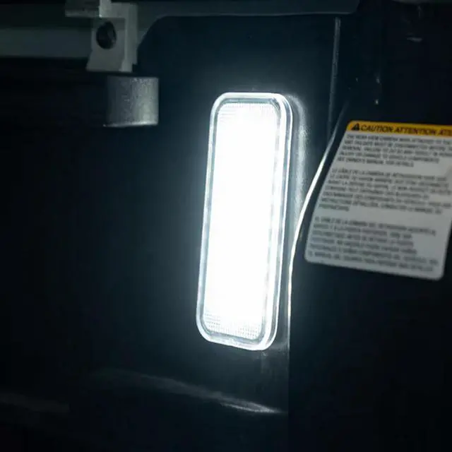Alt view image 6 of 7 - Yankok LED Cargo Bed Lights Compatible with Toyota Tacoma 2020-2023 Facelift with Connection Wire 36-SMD Trunk Lights PT857-35200