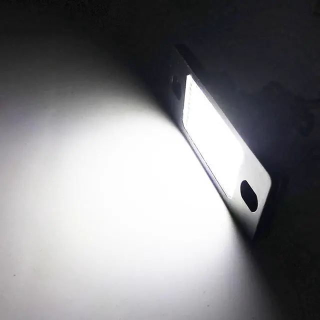 Alt view image 2 of 7 - Yankok LED License Plate Lights Compatible with VW Touareg Passat Wagon Jetta Golf Porsche Cayenne Black Resistor