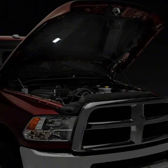 Alt view image 7 of 7 - Yankok LED Under Hood Light Compatible with Dodge Ram Charger Dakota Durango Jeep Cherokee Wrangler Chrysler 300 Engine Bay Lamp
