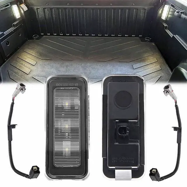 Main image of Yankok LED Cargo Bed Lights Compatible with Toyota Tacoma 2020-2023 Facelift with Connection Wire 3-SMD Trunk Lights PT857-35200