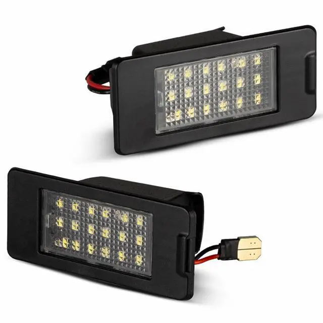 Alt view image 5 of 7 - Yankok LED License Plate Lights Compatible with Chevy Suburban Tahoe Malibu GMC Yukon Cadillac Escalade ATS 2015-2020 Tag Lamps Error Free