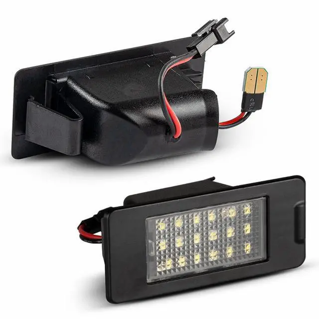 Alt view image 6 of 7 - Yankok LED License Plate Lights Compatible with Chevy Suburban Tahoe Malibu GMC Yukon Cadillac Escalade ATS 2015-2020 Tag Lamps Error Free