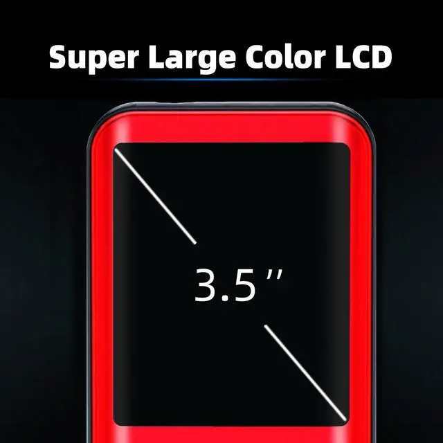 Alt view image 3 of 7 - BSIDE Color LCD Digital Multimeter 3 Results Display 9999 Counts Auto-Ranging Ohmmeter, Rechargeable with Smart Mode, Capacitance Ohm Frequency Diode Duty Cycle Live Check Voltage Tester