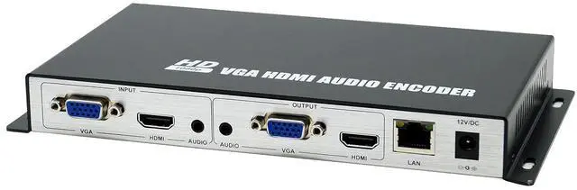 Main image of HDMI/VGA Dual-Input Video Encoder,1080P H.265/264 Hardware Encoder, 4-Stream Live Broadcasting Encoder with Audio Embedding/De-embedding,Supports RTMP/RTMPS/SRT/RTSP,is Compatible with ONVIF