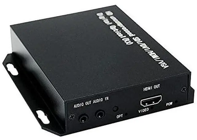 Alt view image 6 of 7 - 1920 * 1200@60HZ HDMI to LC Mini Optical Fiber Extender Single-Mode 1-core Fiber Transmit 20KM Support EDID Optical Extender