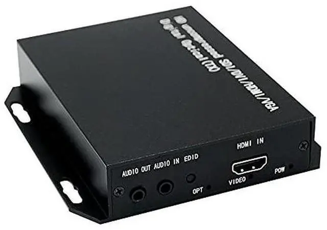 Alt view image 5 of 7 - 1920 * 1200@60HZ HDMI to LC Mini Optical Fiber Extender Single-Mode 1-core Fiber Transmit 20KM Support EDID Optical Extender