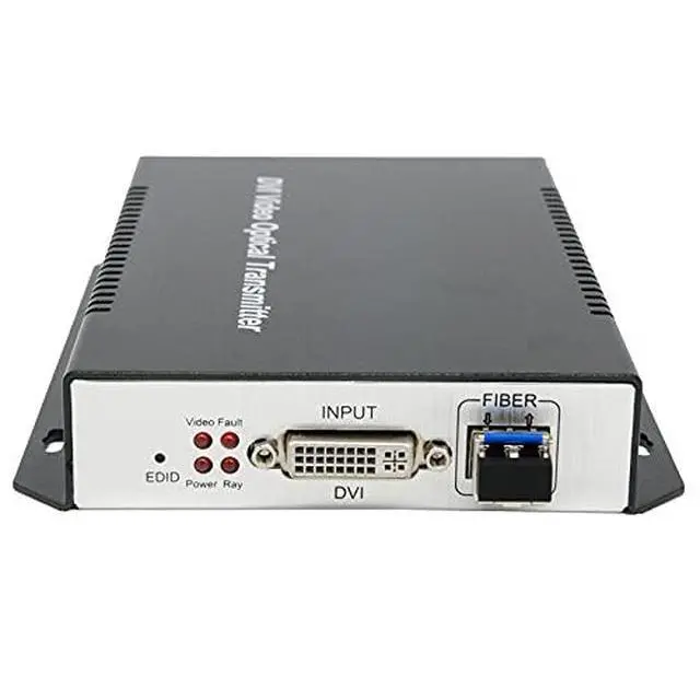 Alt view image 5 of 6 - 4K 3D DVI Fiber Optic Extender Transmitter Receiver Support Single and Multimode Distance Up to 10KM Support RS232/EDID (Single Mode 1 core)
