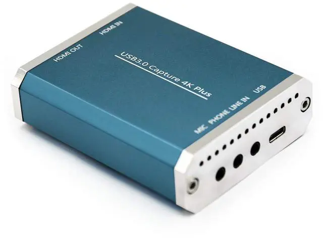 Main image of 4K HDMI to USB3.0 Video Capture Card Live Video Capture Game Capture Recording Box for Windows 78.110Windows Server 2008 R2,MAC,Linux