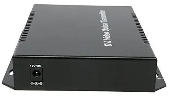 Alt view image 6 of 6 - 4K 3D DVI Fiber Optic Extender Transmitter Receiver Support Single and Multimode Distance Up to 10KM Support RS232/EDID (Single Mode 2 core)