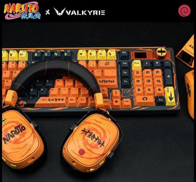 Alt view image 4 of 5 - VALKYRIE/ Wargiri VK S1 Naruto Shippuden Collaboration Gaming Headphones - Three-mode, Virtual 7.1 Channel Sound System VKS1 - Uchiha Madara
