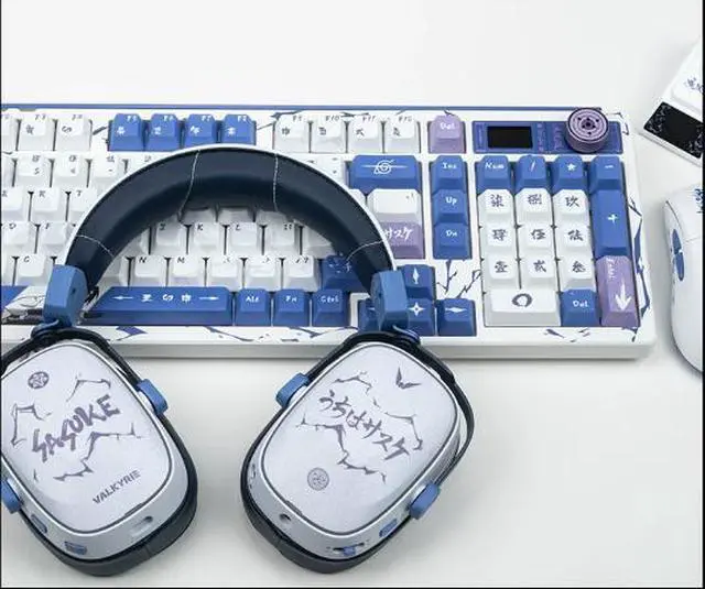 Alt view image 5 of 5 - VALKYRIE/ Wargiri VK S1 Naruto Shippuden Collaboration Gaming Headphones - Three-mode, Virtual 7.1 Channel Sound System VKS1 - Uchiha Madara