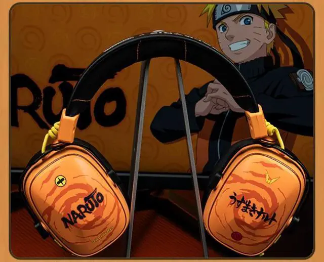 Alt view image 2 of 5 - VALKYRIE/ Wargiri VK S1 Naruto Shippuden Collaboration Gaming Headphones - Three-mode, Virtual 7.1 Channel Sound System VKS1 - Uchiha Madara