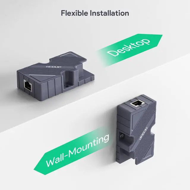 Alt view image 4 of 6 - SPX-V2 3-Pack RJ45 Interface Converter, PoE Power Supply Adapter, Ethernet Voltage Booster Module for Network Devices and Industrial Applications