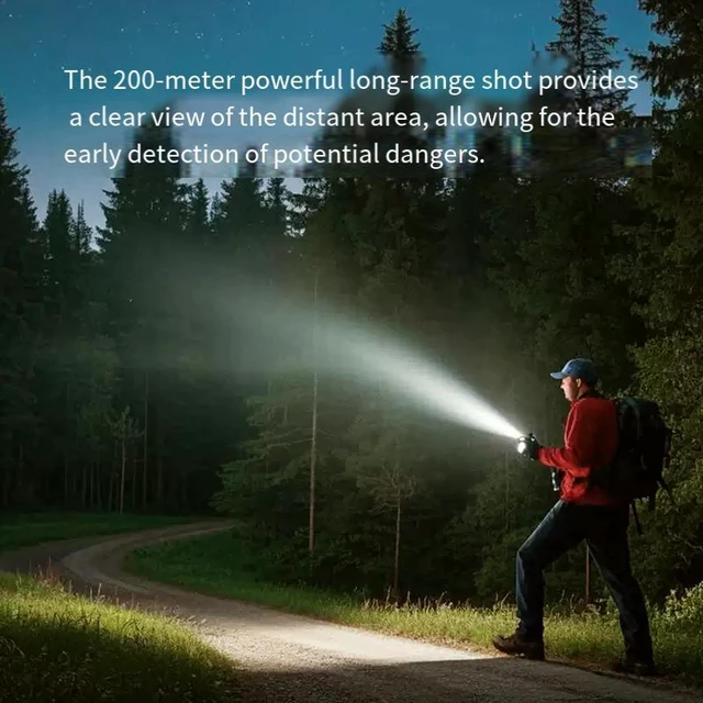 Alt view image 6 of 6 - NEXTORCH 4TOOL 1400 Lumens Rechargeable High Lumens Type-C USB Mini LED Flashlights Compact EDC Pocket Torch for Camping Hiking Police Law Enforcement Hunting