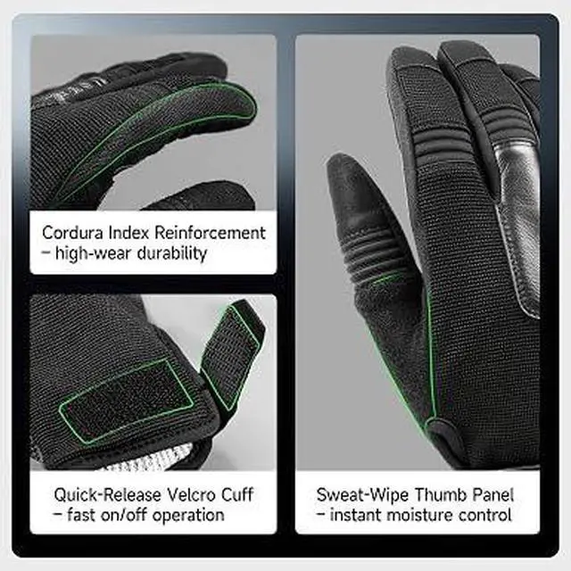 Alt view image 7 of 7 - NEXTORCH Edge Guard Cut-Resistant Tactical Gloves ANSI A7 Level 360° Protection, 10-Finger Touchscreen, CORDURA® Durable, Ultra-Thin for Duty & EDC (Large)