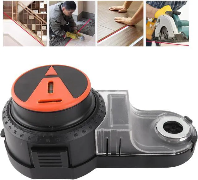 Alt view image 4 of 7 - Drill, 2 in 1 Drill Dust Collection Attachment with Level & 500mAh Battery, 360° Rotatable Drilling for Construction, Picture Hanging, Wall Writing Painting