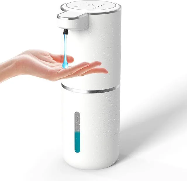Main image of Automatic Liquid Soap Dispenser,Touchless Hand Soap Dispenser 13.5oz/400ml USB Rechargeabled Dispenser Electric,Wall Mounted 4 Levels Adjustable Soap Dispenser Pump for Bathroom Kitchen Dish Soap